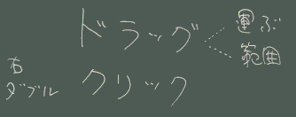 マウス操作