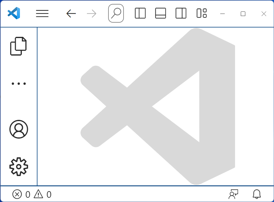 空のVSCode