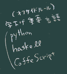 字下げ言語