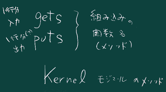 get,puts