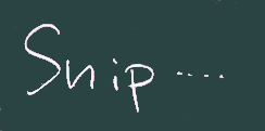 snip…