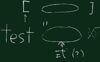 testの記法